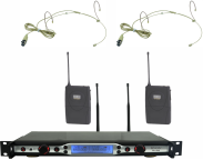 頭戴式話(huà)筒TD-503一拖二真分(fēn)級雙接收